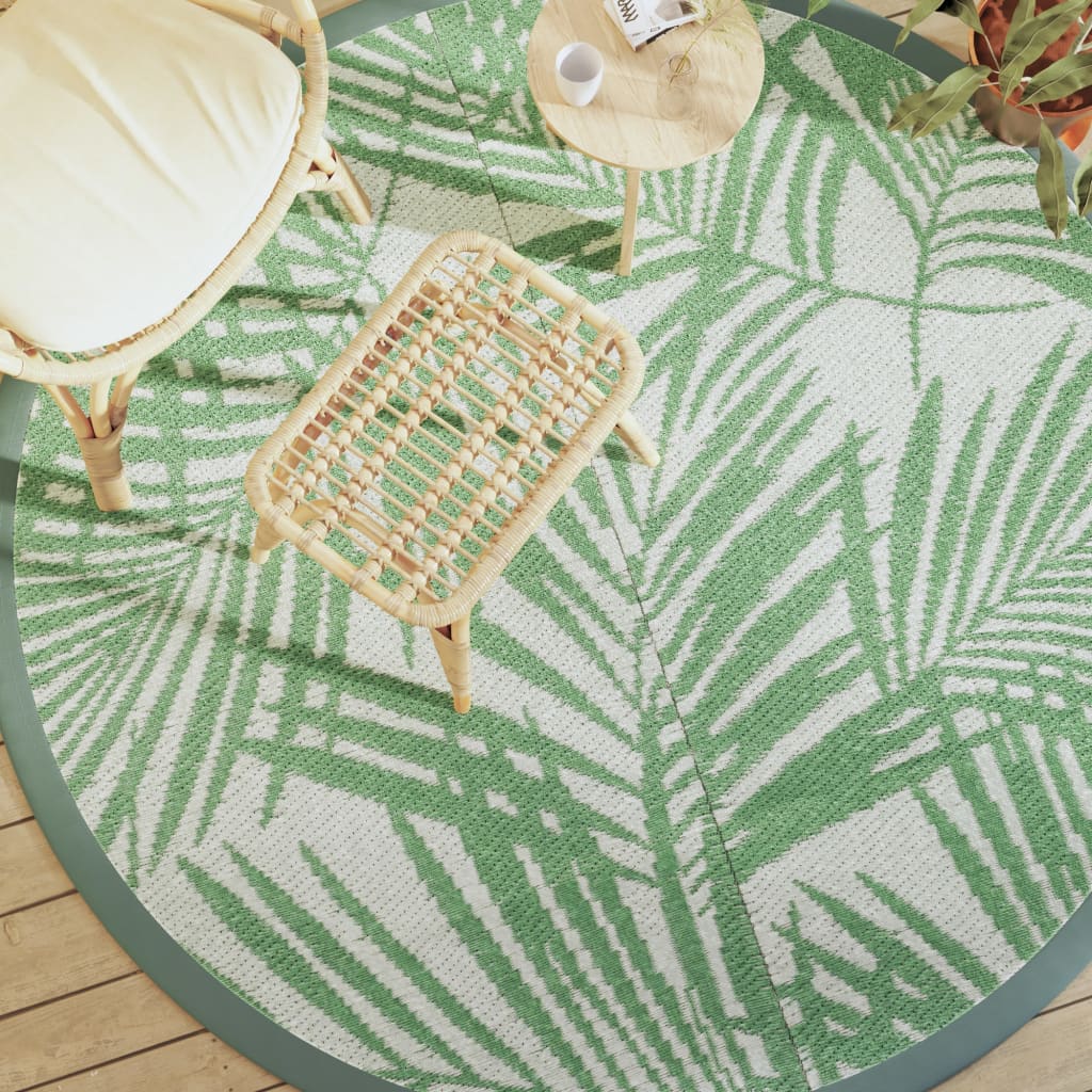 Χαλί εξωτερικού χώρου ARAKIL Πράσινο Ø200 cm PP