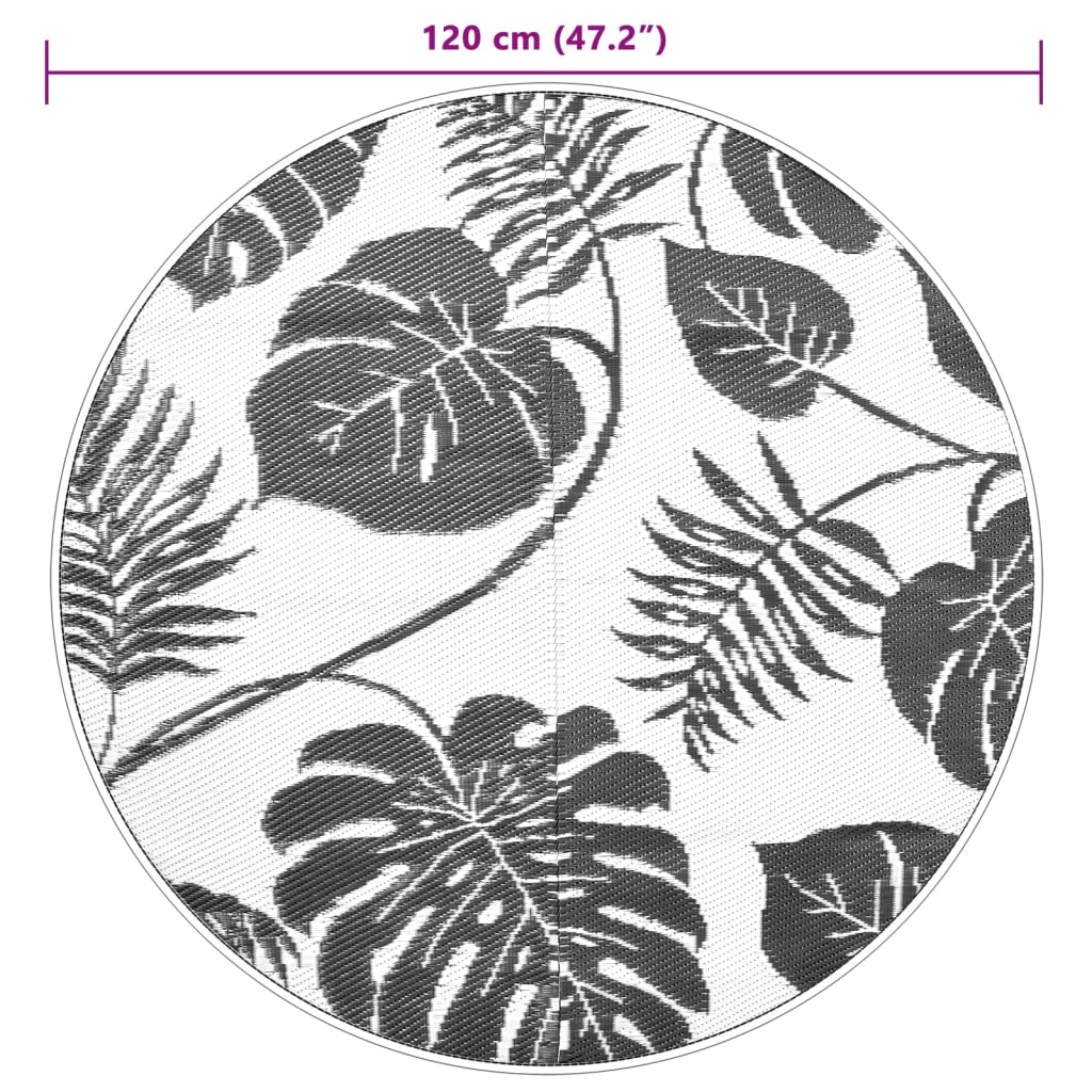 Χαλί εξωτερικού χώρου ARAKIL Πράσινο Ø120 cm PP