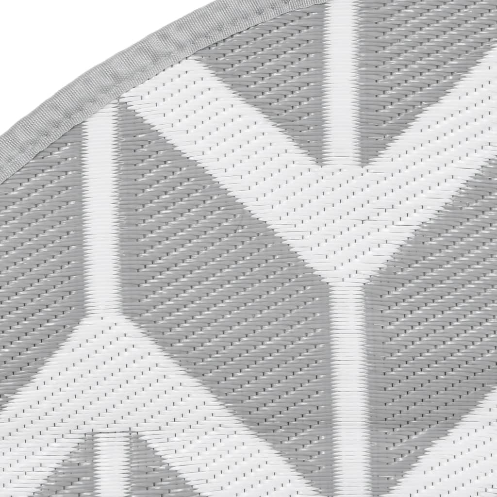 Χαλί εξωτερικού χώρου ARAKIL γκρι Ø120 cm PP