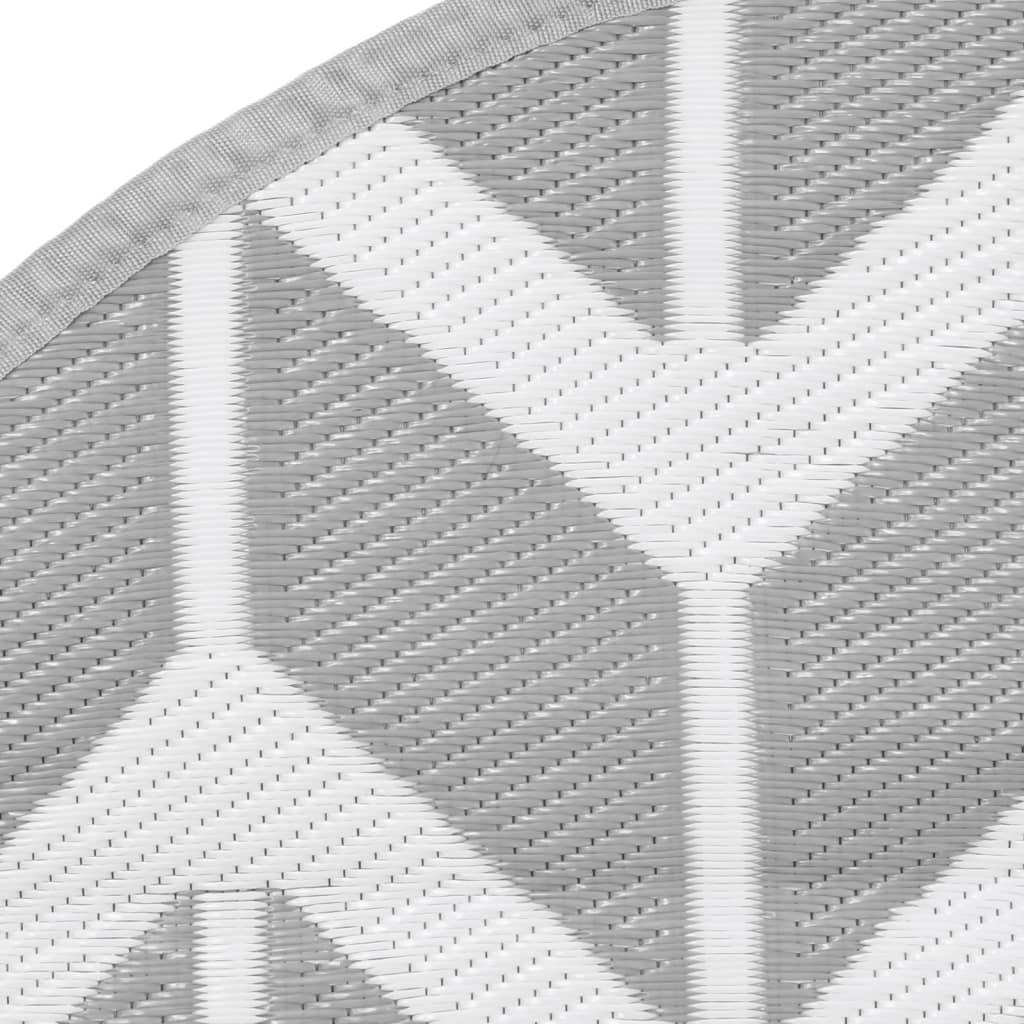 Χαλί εξωτερικού χώρου ARAKIL γκρι Ø160 cm PP