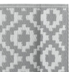 Χαλί εξωτερικού χώρου ARAKIL γκρι 80x150 cm PP - Pakobazaar