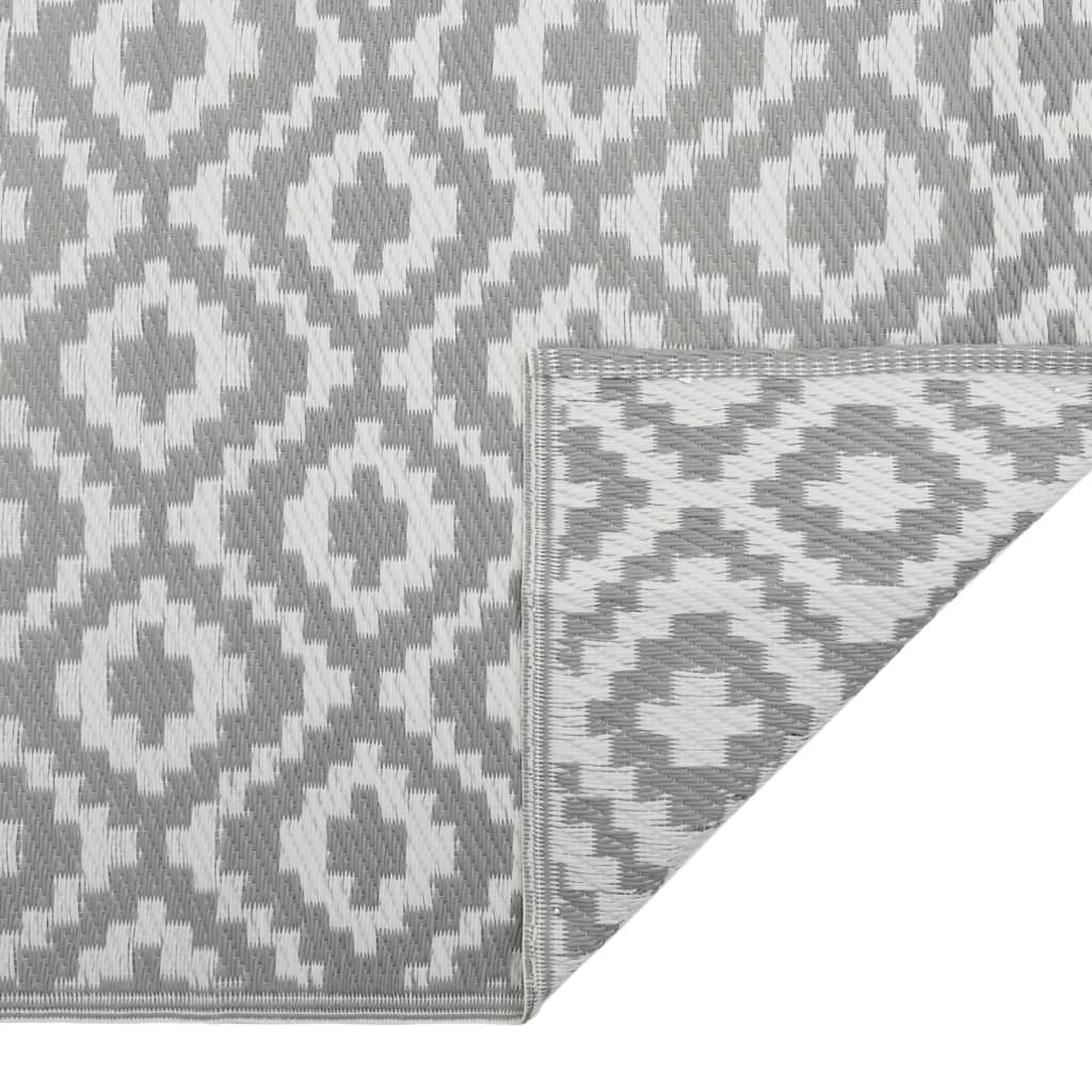 Χαλί εξωτερικού χώρου ARAKIL Γκρι 160x230 cm PP - Pakobazaar