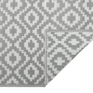 Χαλί εξωτερικού χώρου ARAKIL Γκρι 160x230 cm PP - Pakobazaar