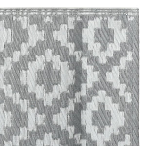 Χαλί εξωτερικού χώρου ARAKIL Γκρι 160x230 cm PP - Pakobazaar