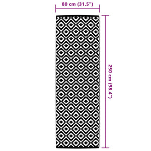 Χαλί εξωτερικού χώρου ARAKIL γκρι 80x250 cm PP