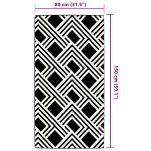 Χαλί εξωτερικού χώρου ARAKIL γκρι 80x150 cm PP