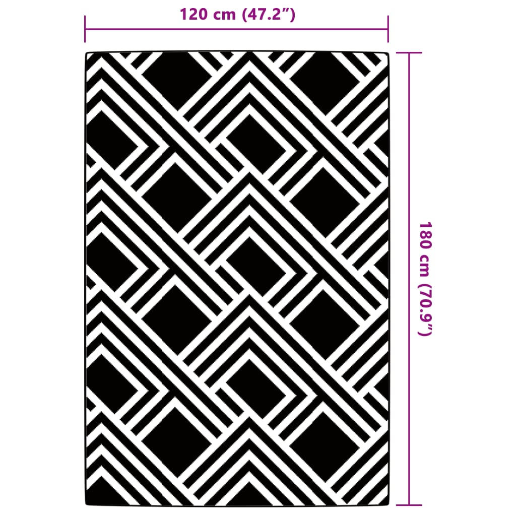 Χαλί εξωτερικού χώρου ARAKIL γκρι 120x180 cm PP