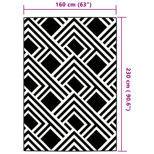 Χαλί εξωτερικού χώρου ARAKIL Γκρι 160x230 cm PP