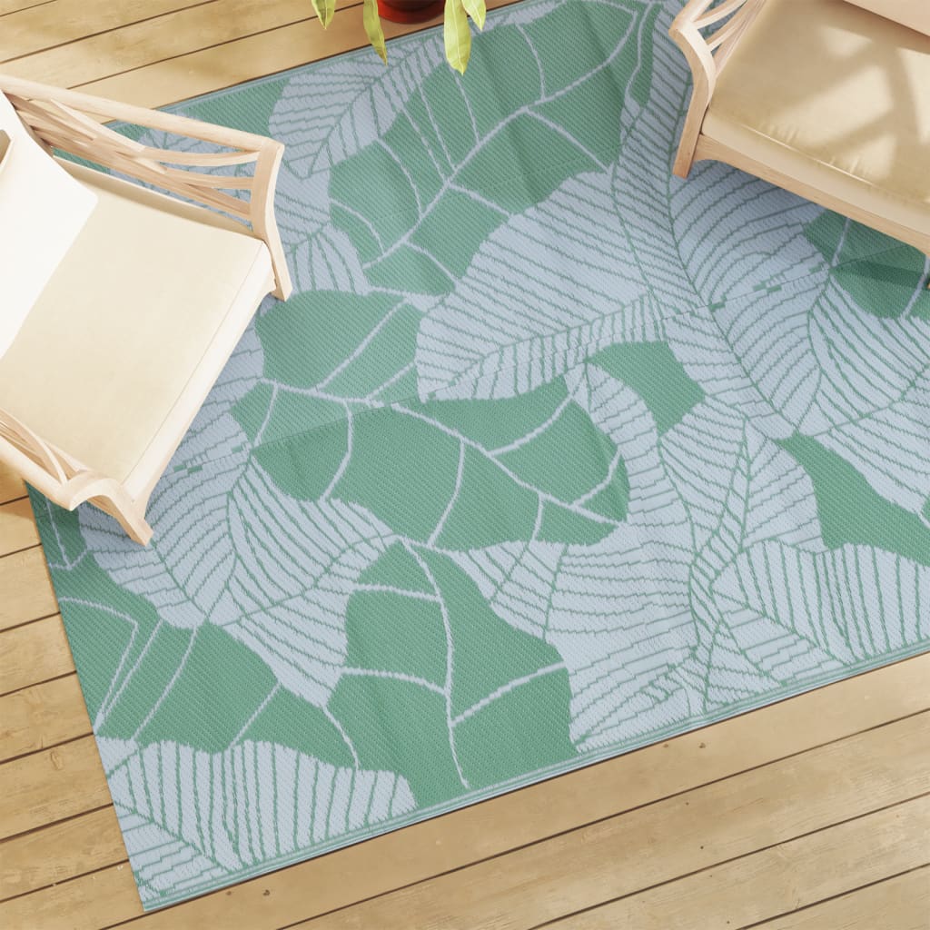Χαλί εξωτερικού χώρου ARAKIL Πράσινο 160x230 cm PP - Pakobazaar