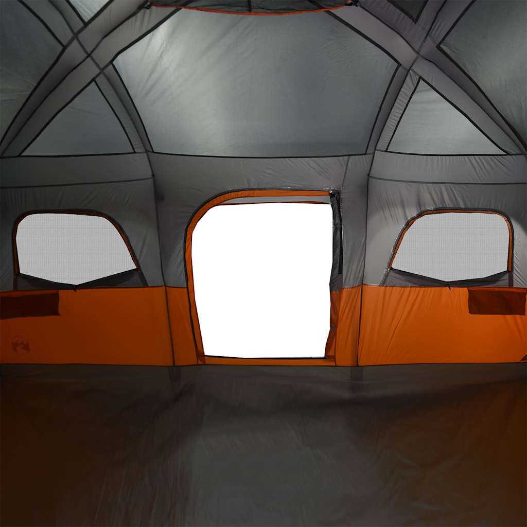 Σκηνή Οικογενειακή 10 Ατόμων Αδιάβροχη Γκρι - Pakobazaar