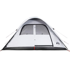 Σκηνή Οικογενειακή 6 Ατόμων Αδιάβροχη Λευκή Ύφασμα Συσκότισης - Pakobazaar