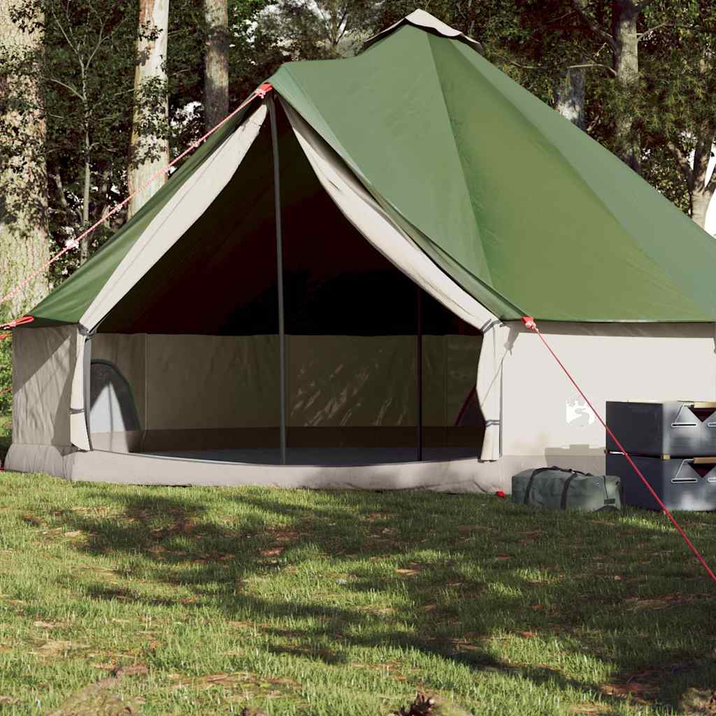 Σκηνή Οικογενειακή Tipi 8 Ατόμων Αδιάβροχη Πράσινη - Pakobazaar