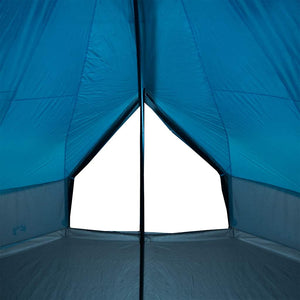 Σκηνή Οικογενειακή Tipi 10 Ατόμων Αδιάβροχη Μπλε - Pakobazaar