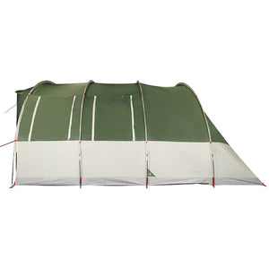Σκηνή Οικογενειακή Τούνελ 7 Ατόμων Αδιάβροχη Πράσινη - Pakobazaar