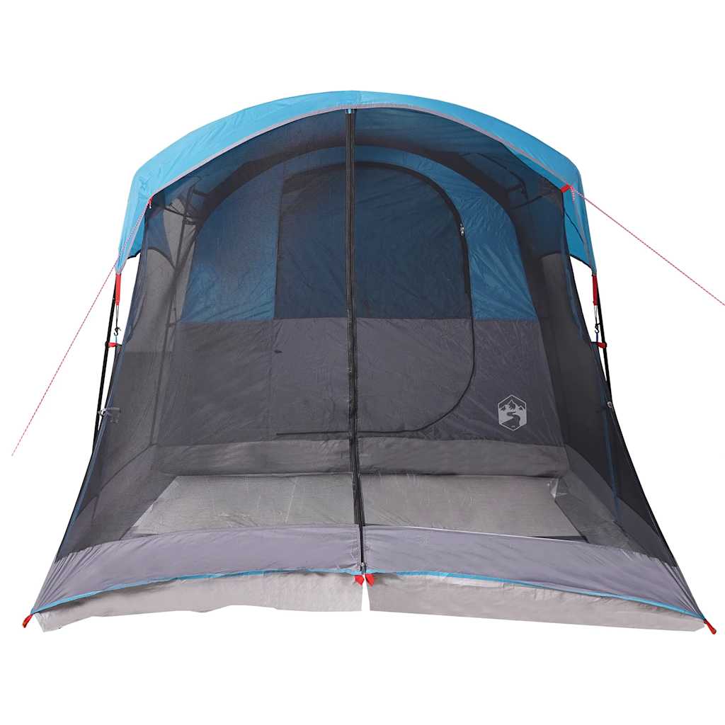 Σκηνή Οικογενειακή Τούνελ 8 Ατόμων Αδιάβροχη Μπλε - Pakobazaar