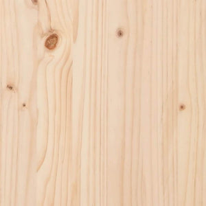 Σκελετός Κρεβατιού Χωρίς Στρώμα 135x190 εκ Μασίφ Ξύλο Πεύκου