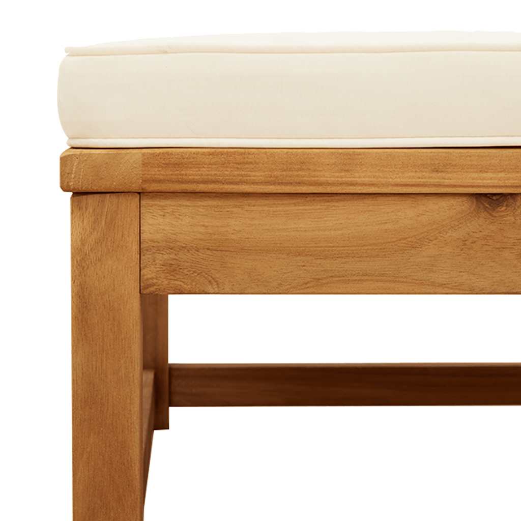 Σαλόνι Κήπου 5 Τεμαχίων από Μασίφ Ξύλο Ακακίας με Μαξιλάρια