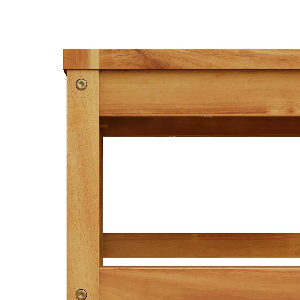 Σαλόνι Κήπου Σετ 11 Τεμαχίων Μασίφ Ξύλο Ακακίας με Μαξιλάρια