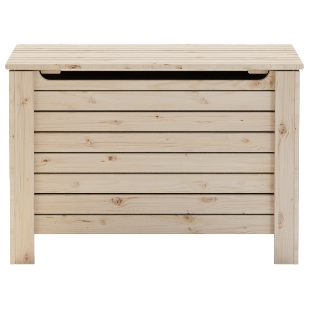 Κουτί Αποθήκευσης με Καπάκι RANA 80x49x54εκ. Μασίφ Ξύλο Πεύκου - Pakobazaar