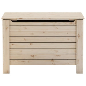 Κουτί Αποθήκευσης με Καπάκι RANA 80x49x54εκ. Μασίφ Ξύλο Πεύκου - Pakobazaar