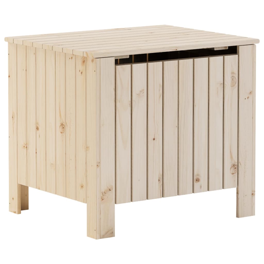 Κουτί Αποθήκευσης με Καπάκι RANA 60x49x54εκ. Μασίφ Ξύλο Πεύκου