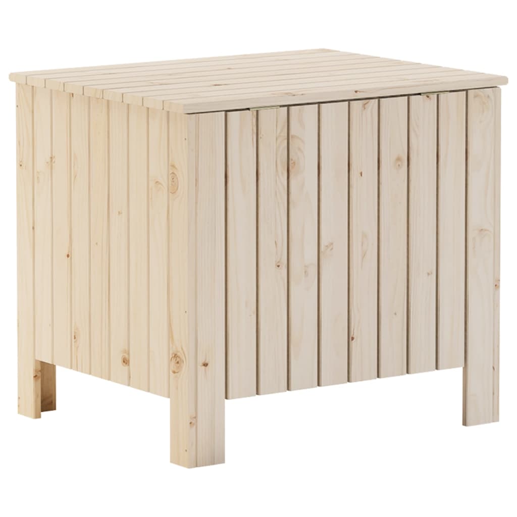 Κουτί Αποθήκευσης με Καπάκι RANA 60x49x54εκ. Μασίφ Ξύλο Πεύκου