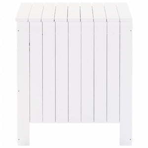 Κουτί Αποθήκευσης με Καπάκι RANA Λευκό 60x49x54εκ. Μασίφ Πεύκο - Pakobazaar