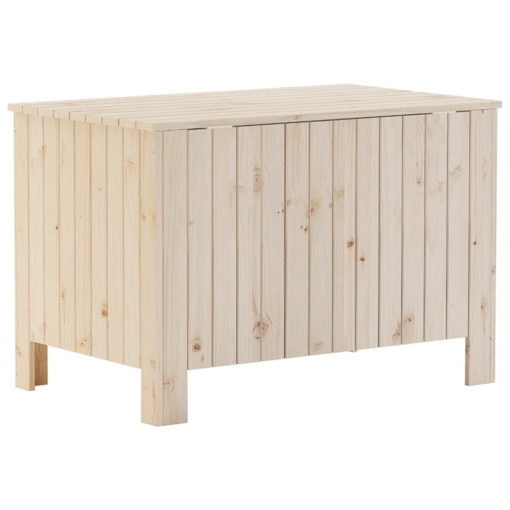 Κουτί Αποθήκευσης με Καπάκι RANA 80x49x54εκ. Μασίφ Ξύλο Πεύκου - Pakobazaar
