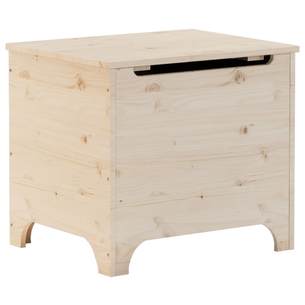 Κουτί Αποθήκευσης με Καπάκι RANA 60x49x54εκ. Μασίφ Ξύλο Πεύκου