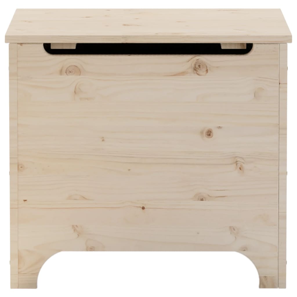 Κουτί Αποθήκευσης με Καπάκι RANA 60x49x54εκ. Μασίφ Ξύλο Πεύκου