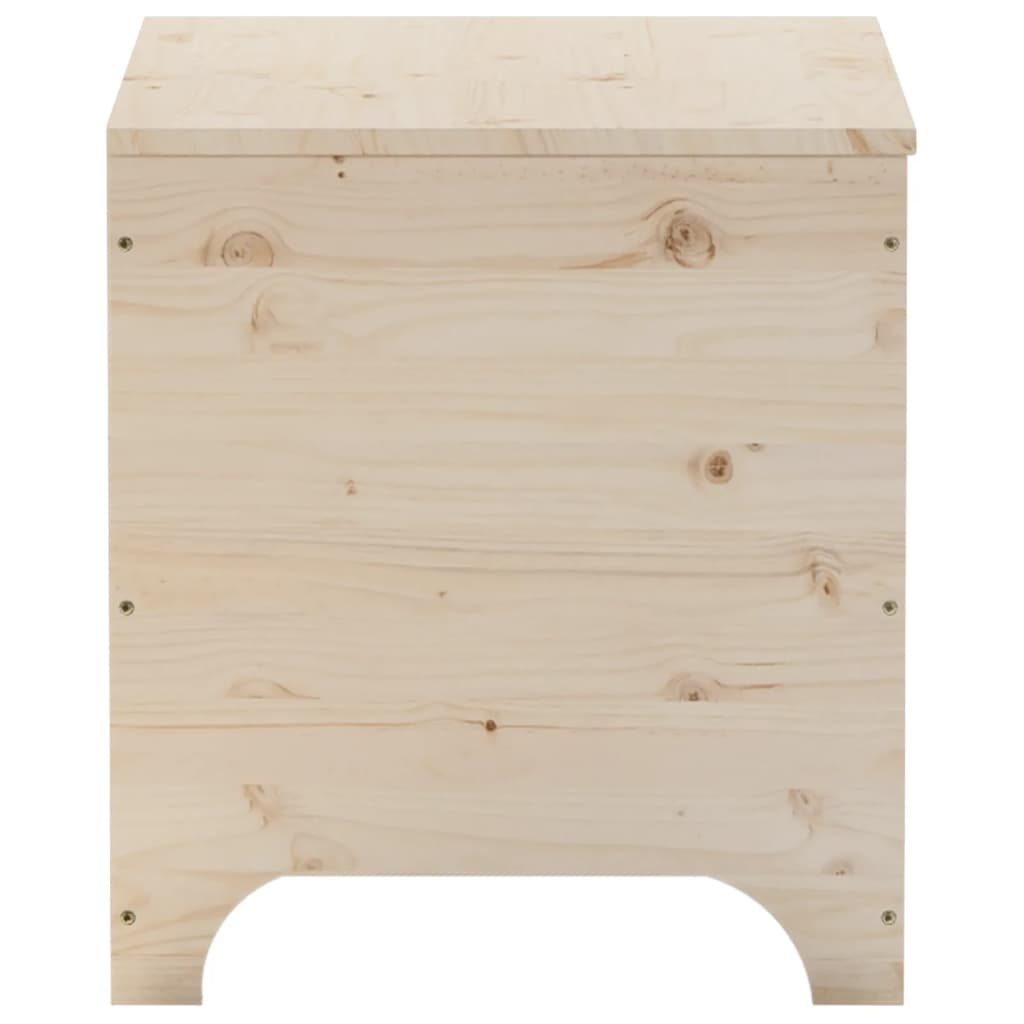 Κουτί Αποθήκευσης με Καπάκι RANA 60x49x54εκ. Μασίφ Ξύλο Πεύκου