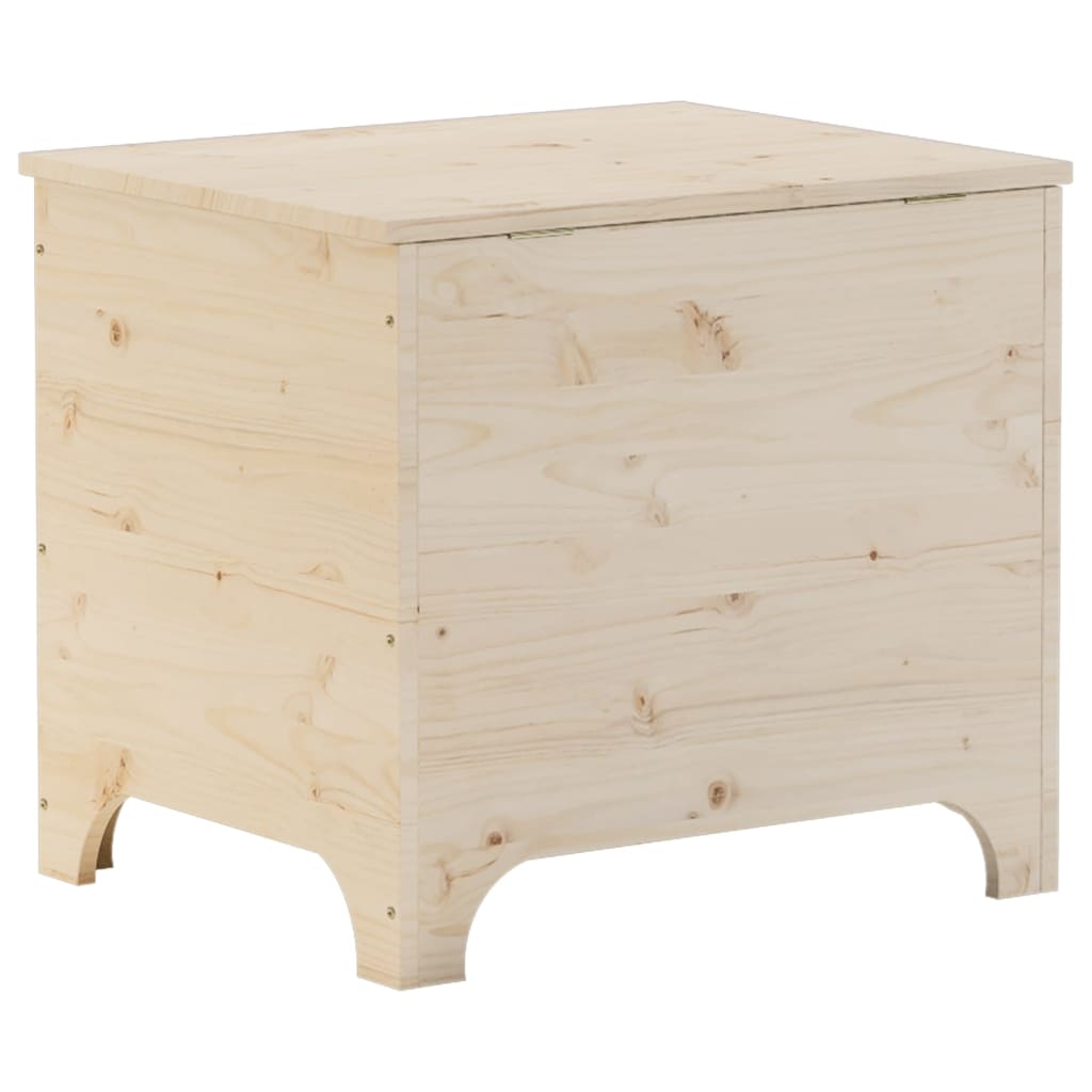 Κουτί Αποθήκευσης με Καπάκι RANA 60x49x54εκ. Μασίφ Ξύλο Πεύκου