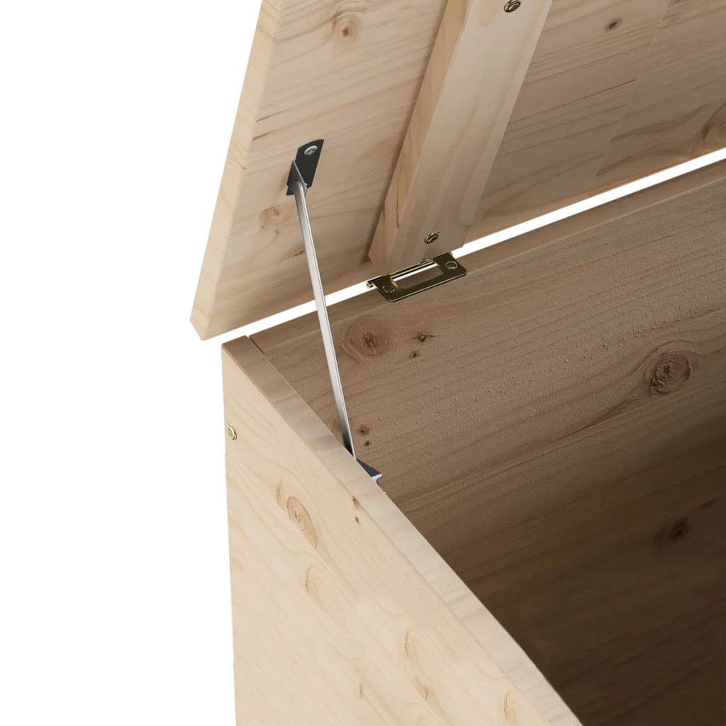 Κουτί Αποθήκευσης με Καπάκι RANA 60x49x54εκ. Μασίφ Ξύλο Πεύκου