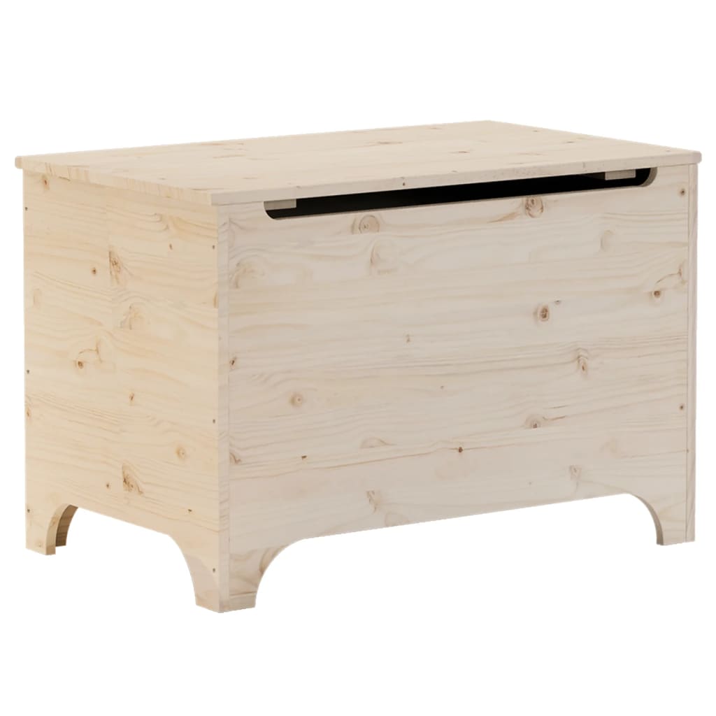 Κουτί Αποθήκευσης με Καπάκι RANA 80x49x54εκ. Μασίφ Ξύλο Πεύκου