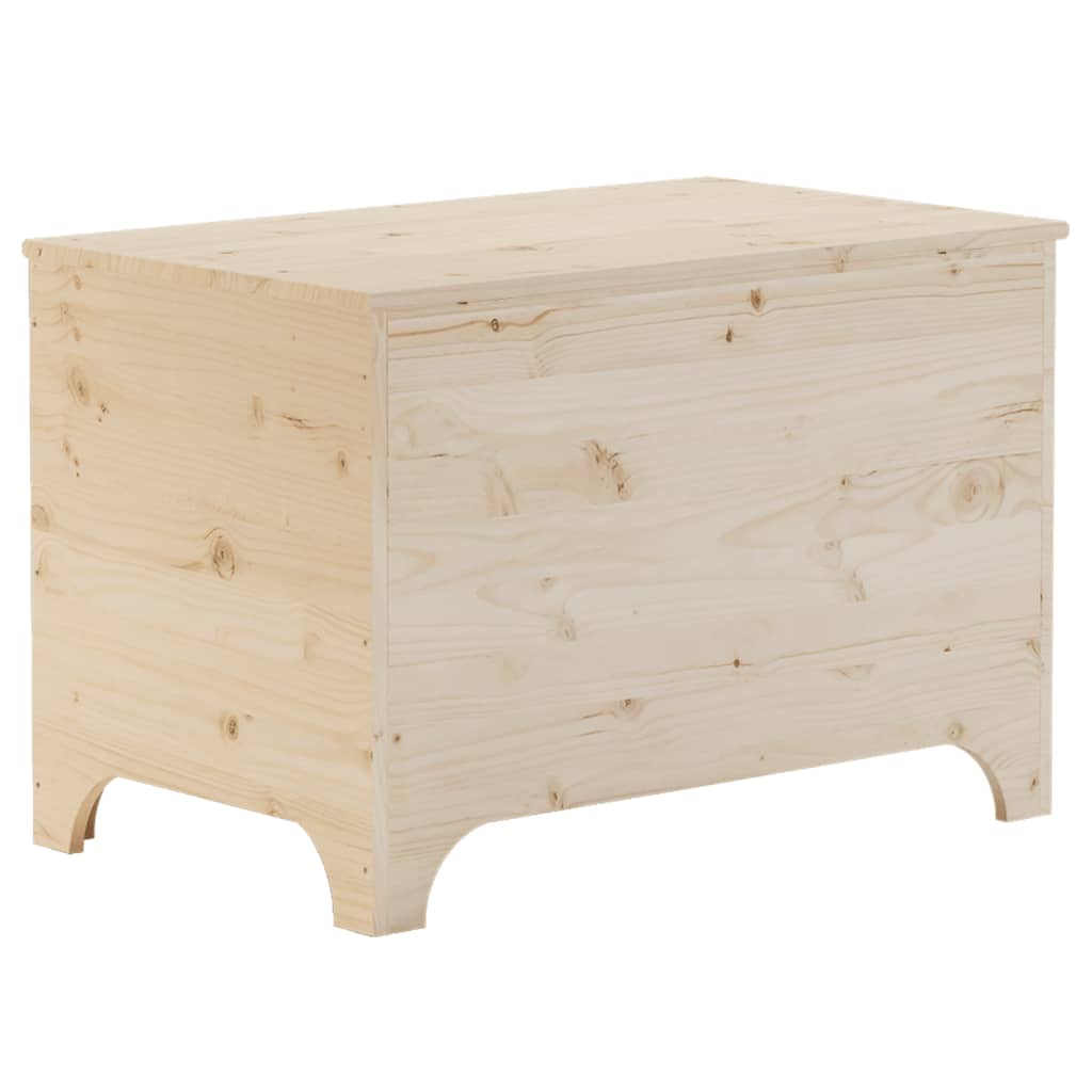 Κουτί Αποθήκευσης με Καπάκι RANA 80x49x54εκ. Μασίφ Ξύλο Πεύκου