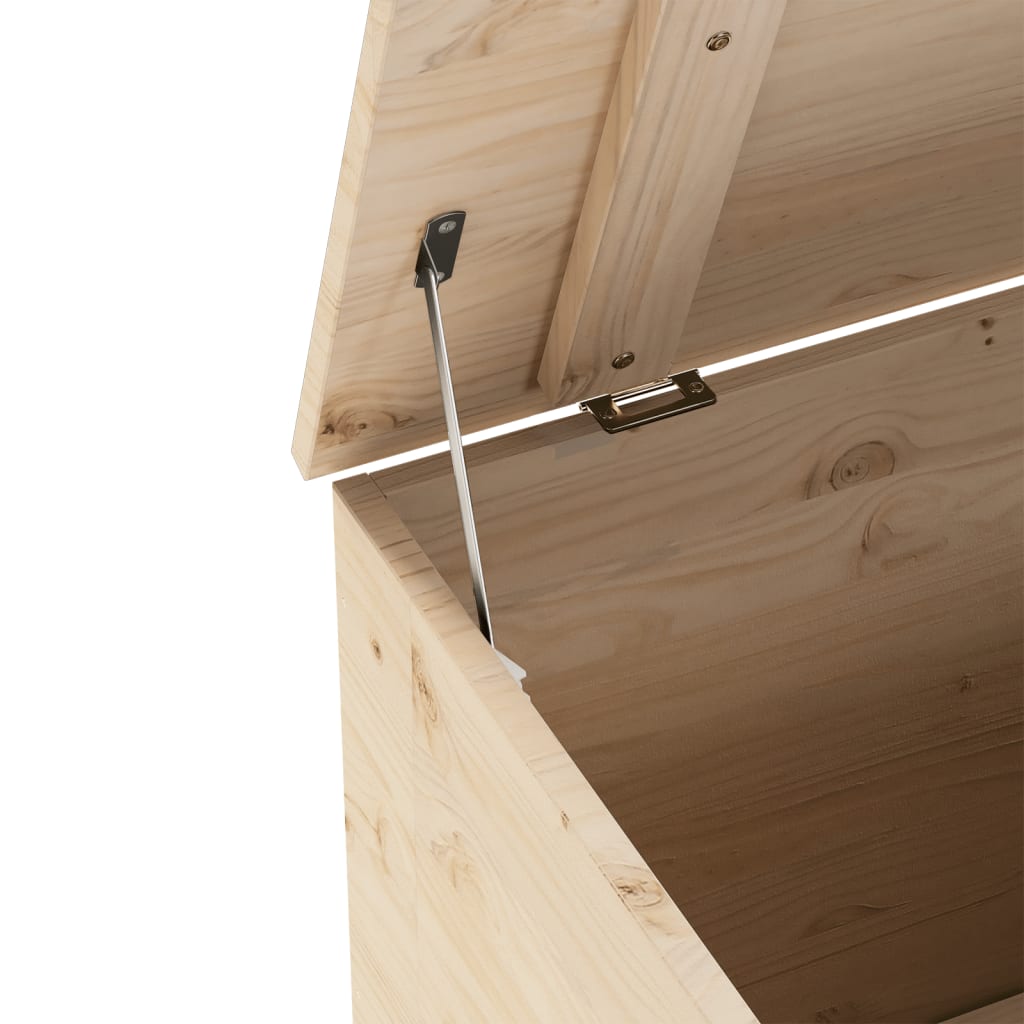 Κουτί Αποθήκευσης με Καπάκι RANA 80x49x54εκ. Μασίφ Ξύλο Πεύκου