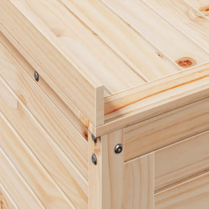Τραπέζι Κηπουρικής με Ράφια 82,5x50x86,5 εκ. Μασίφ Ξύλο Πεύκου