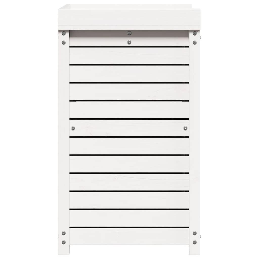 Τραπέζι Κηπουρικής με Ράφια 82,5x50x86,5 εκ. Μασίφ Ξύλο Πεύκου - Pakobazaar