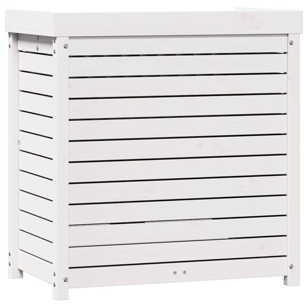 Τραπέζι Κηπουρικής με Ράφια 82,5x50x86,5 εκ. Μασίφ Ξύλο Πεύκου - Pakobazaar
