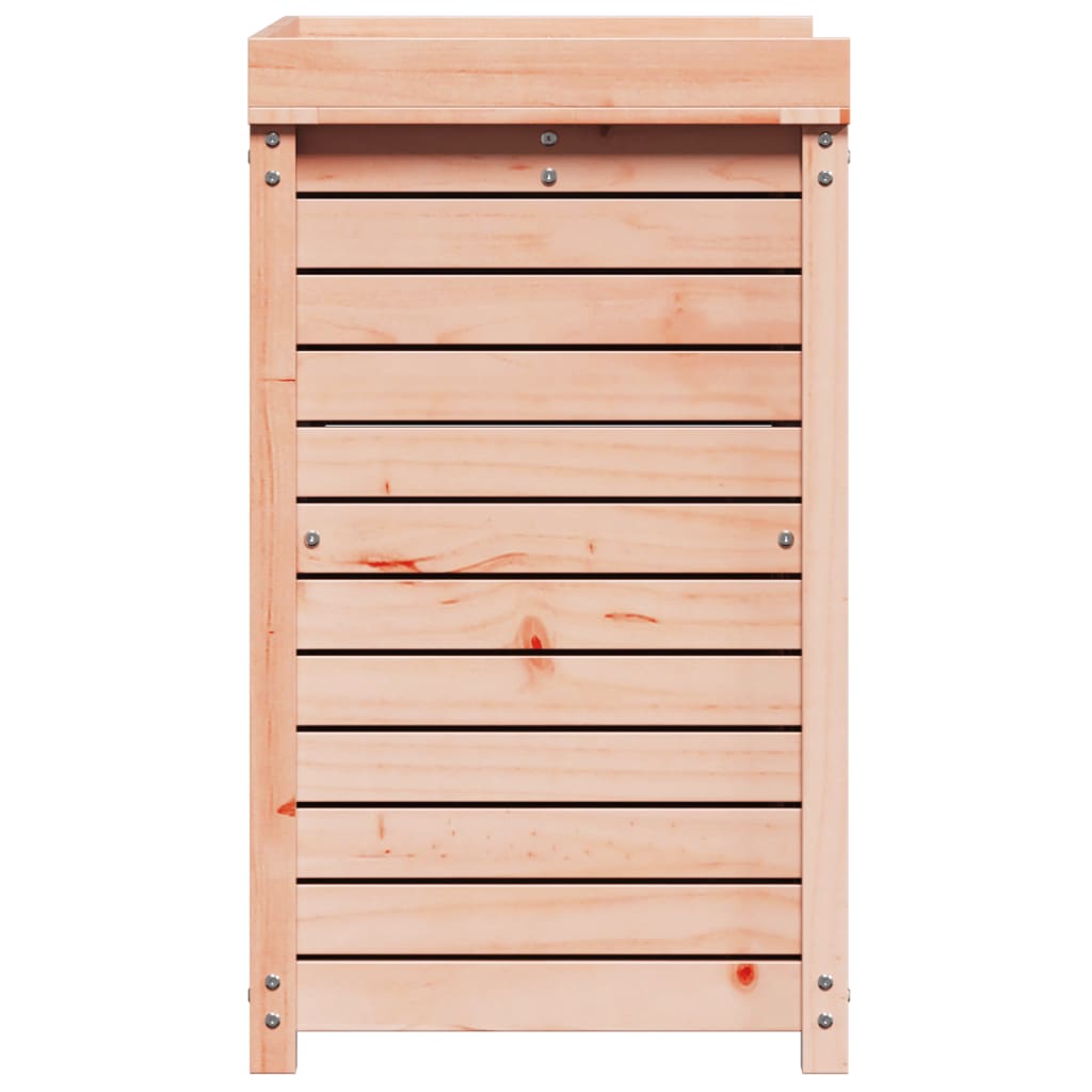 Τραπέζι Κηπουρικής με Ράφια 82,5x50x86,5 εκ. Μασίφ Ψευδότσουγκα