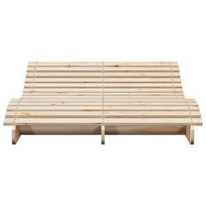 Ξαπλώστρα 205x1100x31,5 εκ. από Μασίφ Ξύλο Πεύκου - Pakobazaar