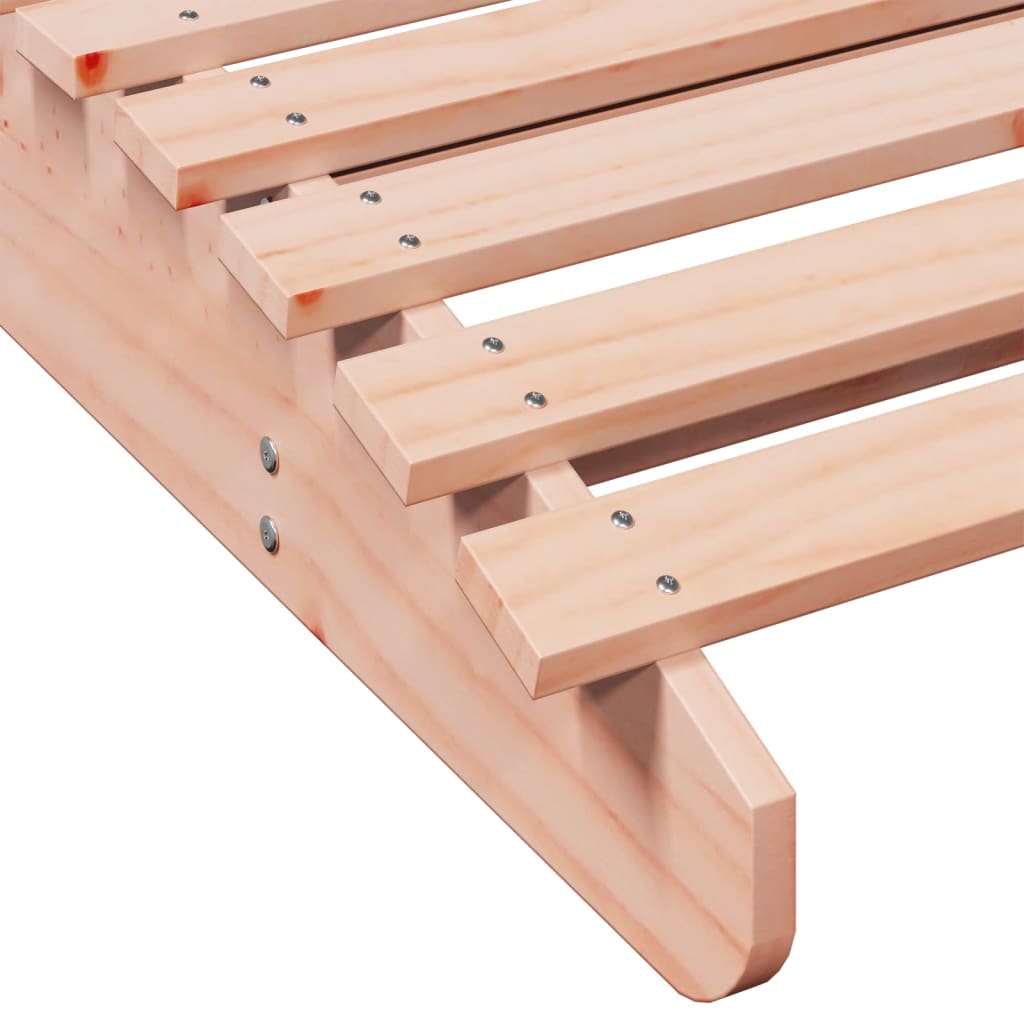 Ξαπλώστρα 205x110x31,5 εκ. από Μασίφ Ξύλο Ψευδοτσούγκας - Pakobazaar