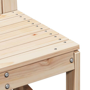Σαλόνι Κήπου Σετ 3 Τεμαχίων από Μασίφ Ξύλο Πεύκου - Pakobazaar