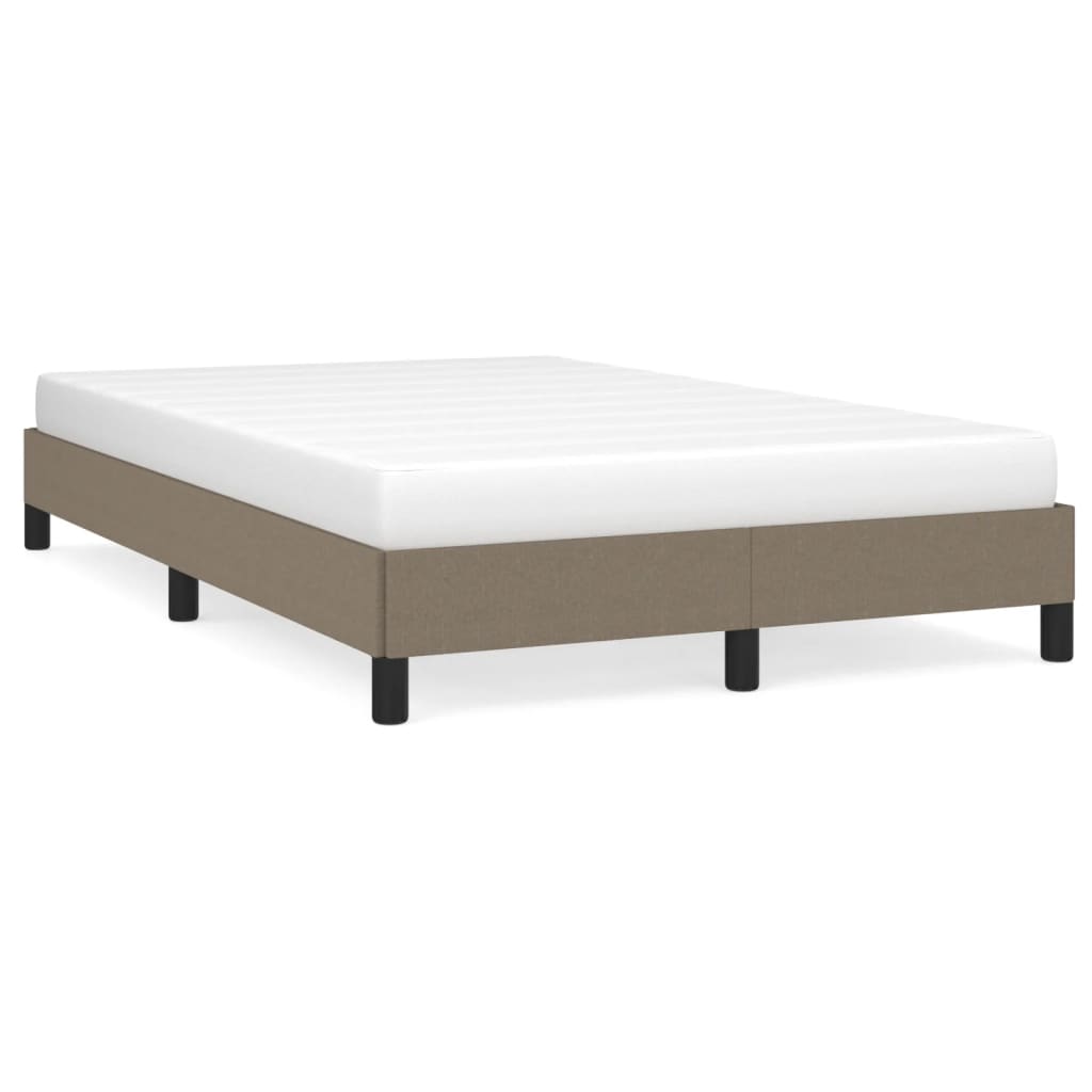 Πλαίσιο Κρεβατιού χωρίς στρώμα Taupe 120x190 εκ. Υφασμάτινο