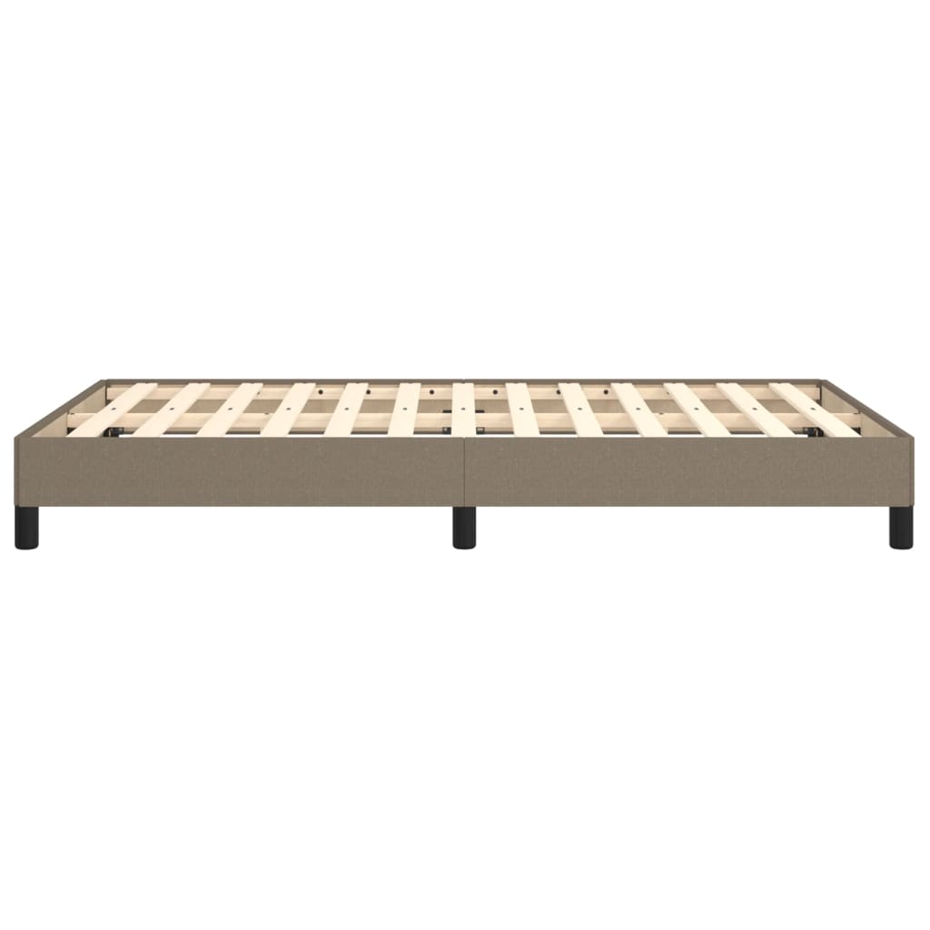 Πλαίσιο Κρεβατιού χωρίς στρώμα Taupe 120x190 εκ. Υφασμάτινο