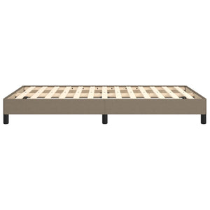 Πλαίσιο Κρεβατιού χωρίς στρώμα Taupe 120x190 εκ. Υφασμάτινο