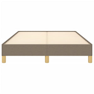Πλαίσιο Κρεβατιού χωρίς στρώμα Taupe 120x190 εκ. Υφασμάτινο