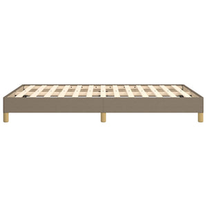 Πλαίσιο Κρεβατιού χωρίς στρώμα Taupe 120x190 εκ. Υφασμάτινο
