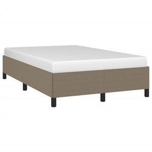 Πλαίσιο Κρεβατιού χωρίς στρώμα Taupe 120x190 εκ. Υφασμάτινο - Pakobazaar