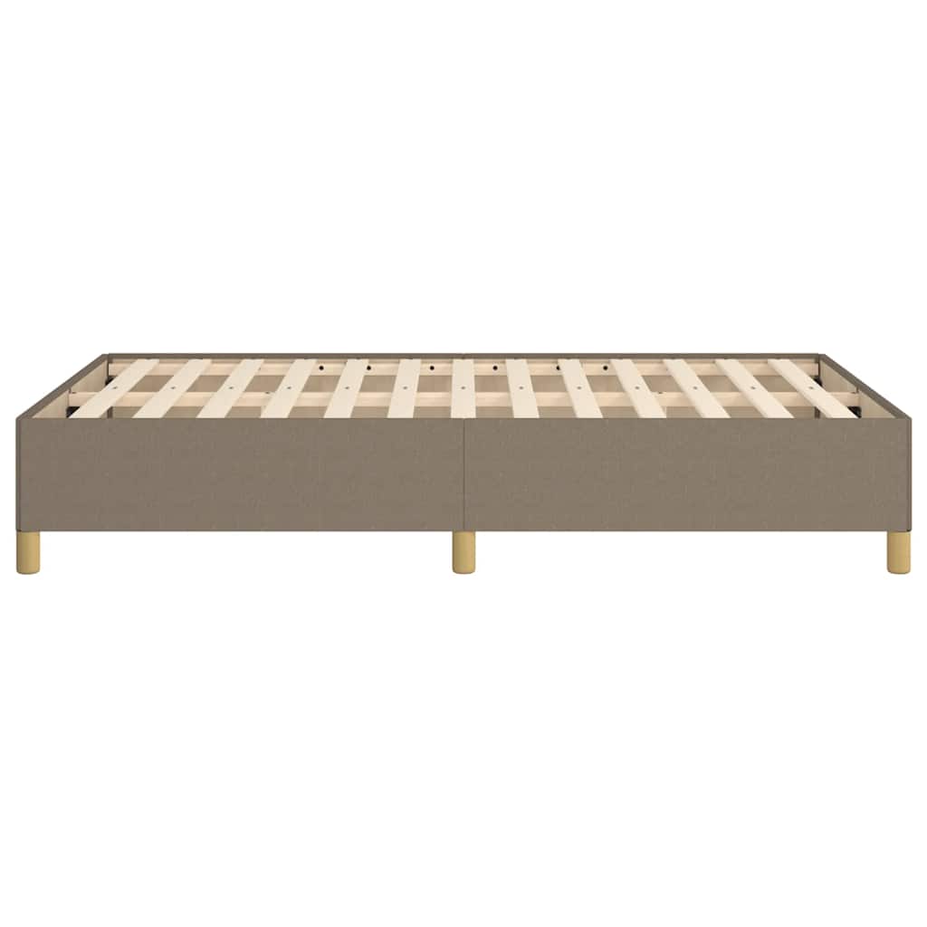 Πλαίσιο Κρεβατιού χωρίς στρώμα Taupe 120x190 εκ. Υφασμάτινο